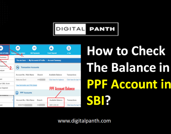 How to Check The Balance in a PPF Account in SBI